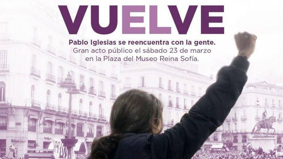 pablo iglesias vuelve Moncloa