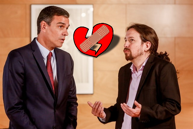 Pedro Sánchez y Pablo Iglesias