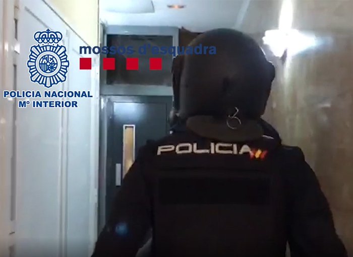Siete butroneros son arrestados en Barcelona por robo de joyas
