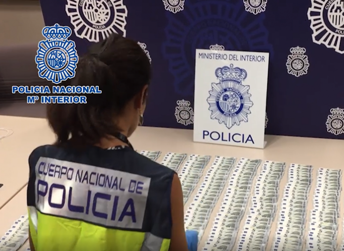 La Policía Nacional detiene a un grupo dedicado a la distribución de billetes falsos en Alicante