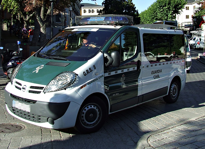 Detenido un hombre en Huelva por parte de la Guardia Civil