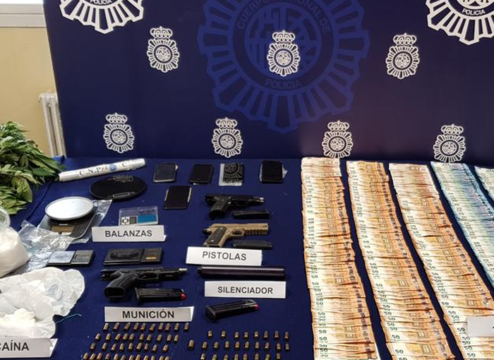 Desarticulada una banda de narcotraficantes de cocaína y speed en Zaragoza