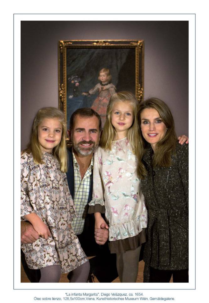 Las felicitaciones navideñas de los Reyes desde el nacimiento de Leonor 9 Moncloa Reyes