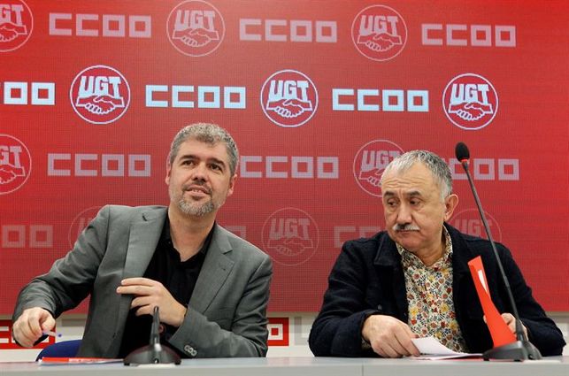 CCOO y UGT Moncloa