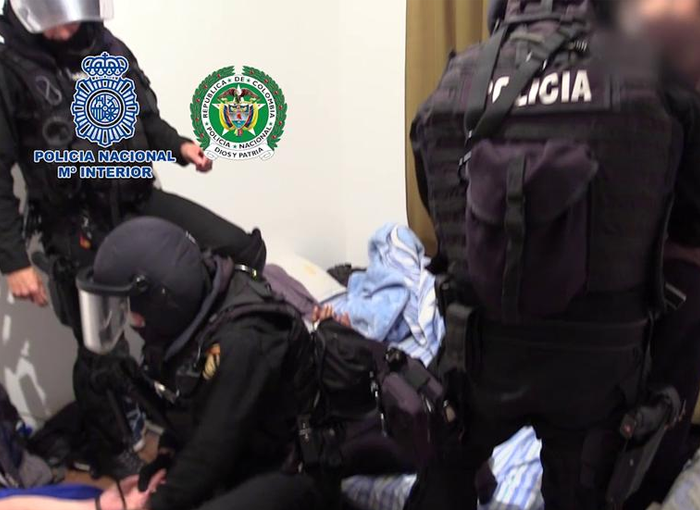 La Policía Nacional ha desmantelado un laboratorio clandestino de procesamiento de cocaína en Toledo