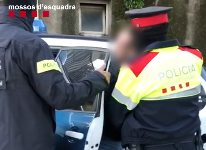 Los Mossos d'Esquadra desarticulan un grupo criminal de asaltantes muy violento