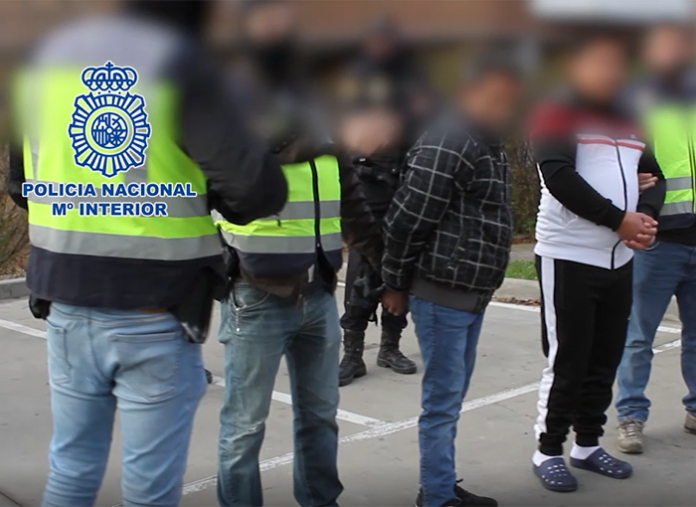 La Policía Nacional detiene a 7 atracadores en Madrid y esclarece 14 robos