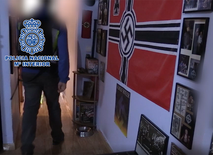 Valencia: Detenido un varón de ideología nazi por un delito de odio