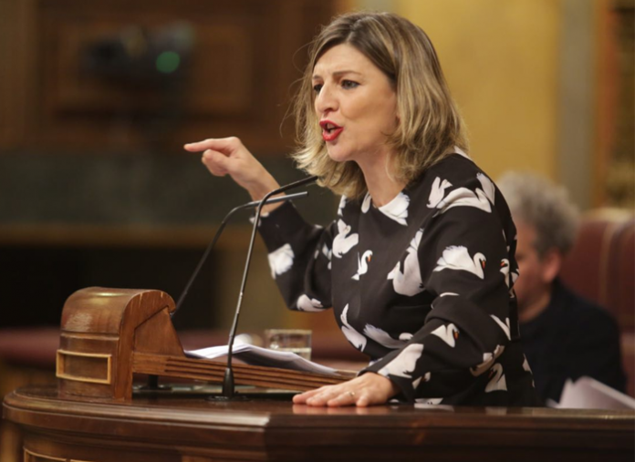 Yolanda Díaz, favorita a Ministra de Trabajo