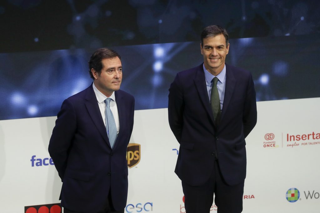 Garamendi acusa a Sánchez de deslealtad con el diálogo social