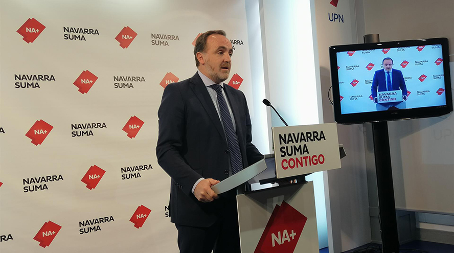 Javier Esparza - Navarra Suma - Presupuestos - Chivite