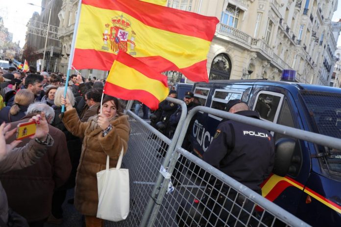 Manifestación Colón