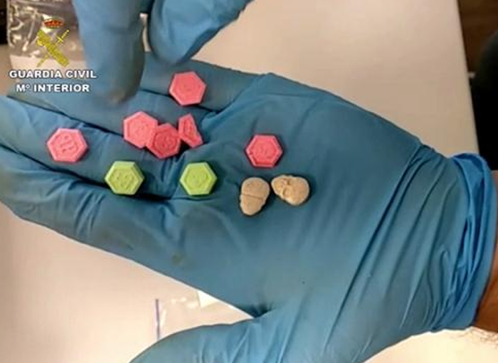 La Guardia Civil desarticula un grupo criminal dedicado al tráfico de drogas sintéticas