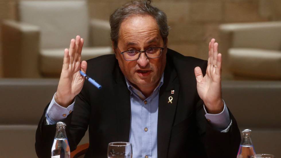 Quim Torra, el president al que le quitan el escaño 3 Moncloa Quim Torra