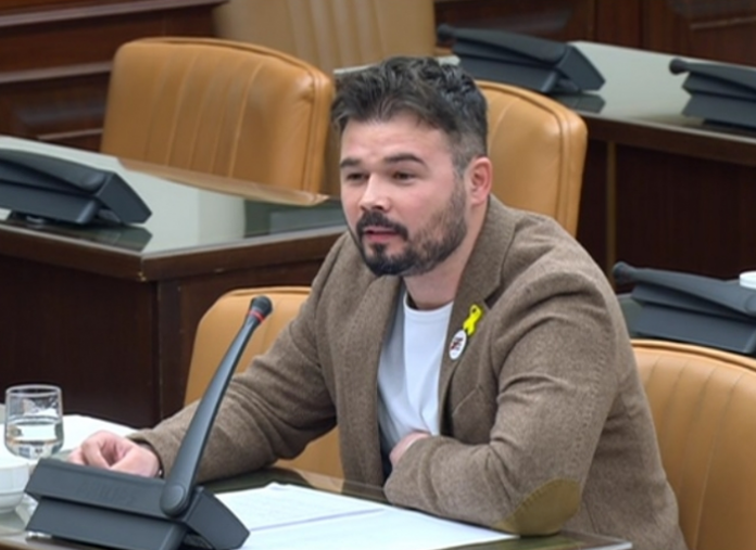 Gabriel Rufián-aplazar mesa de diálogo