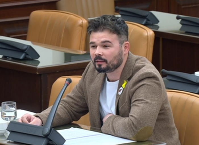 Gabriel Rufián-aplazar mesa de diálogo