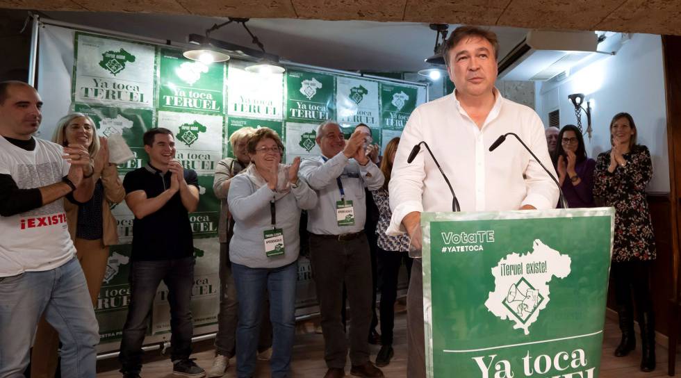 Teruel Existe se convierte en voto clave para la investidura 1 Moncloa Teruel Existe