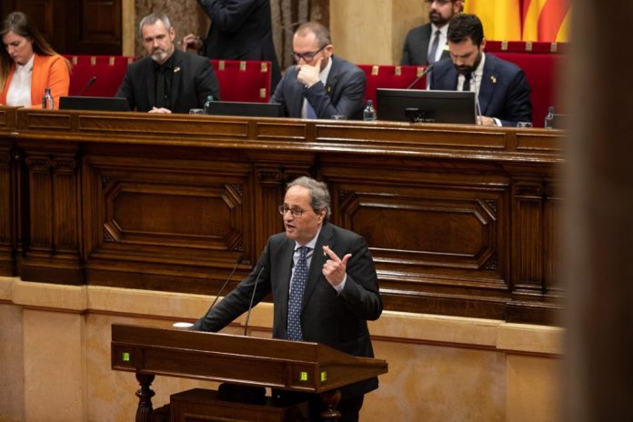 Torra reivindica la presencia de un mediador pese a la negativa de ERC