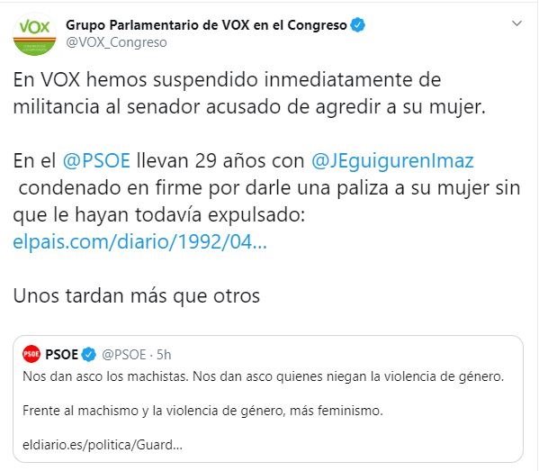 Vox 3 Moncloa