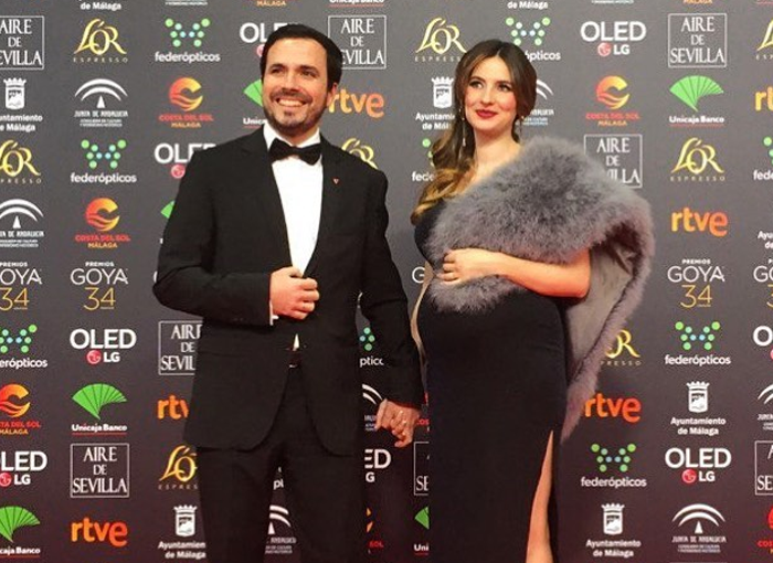 Alberto Garzón está casado con Anna Ruiz, con quién espera su segunda hija