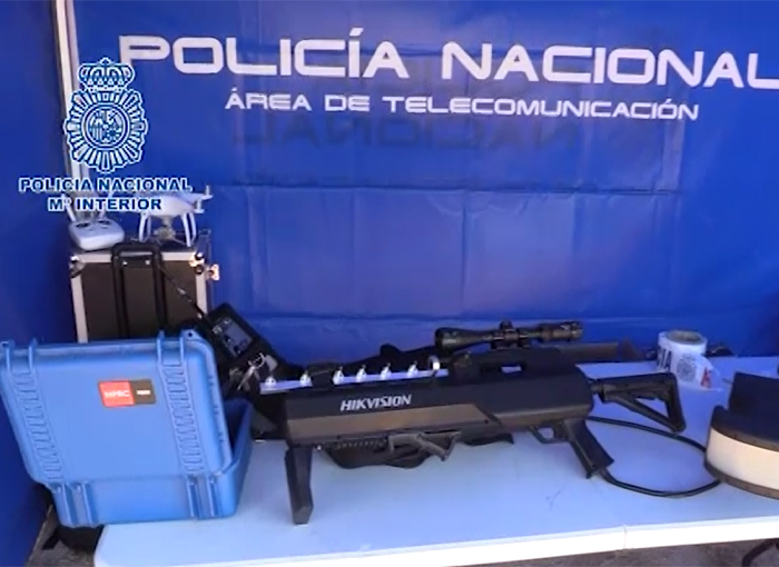 Madrid: Cada día se neutralizan tres vuelos no autorizados de drones 1 Moncloa El sistema antidrones de la Policía Nacional neutraliza cada día tres vuelos no autorizados en Madrid
