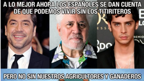 Tuit Vox actores OK Vox actores