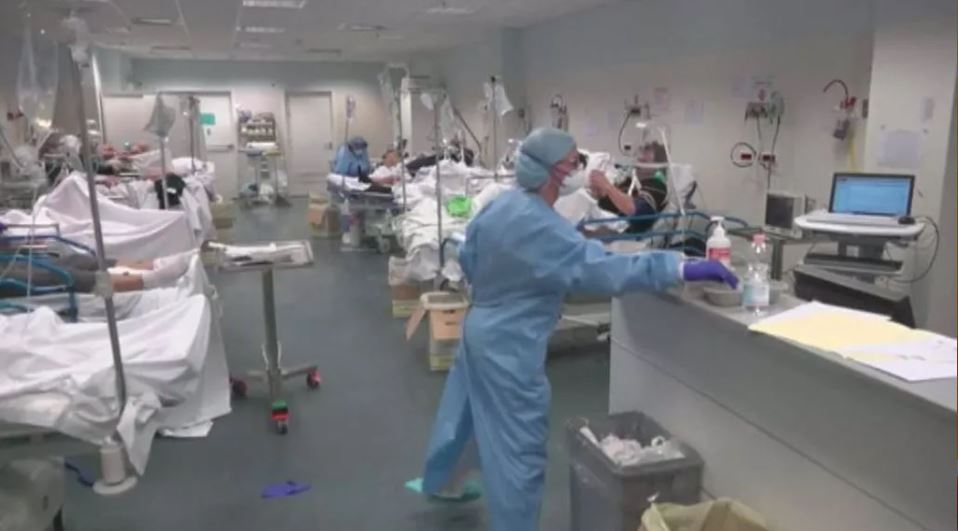 colapso del hospital en crisis coronavirus