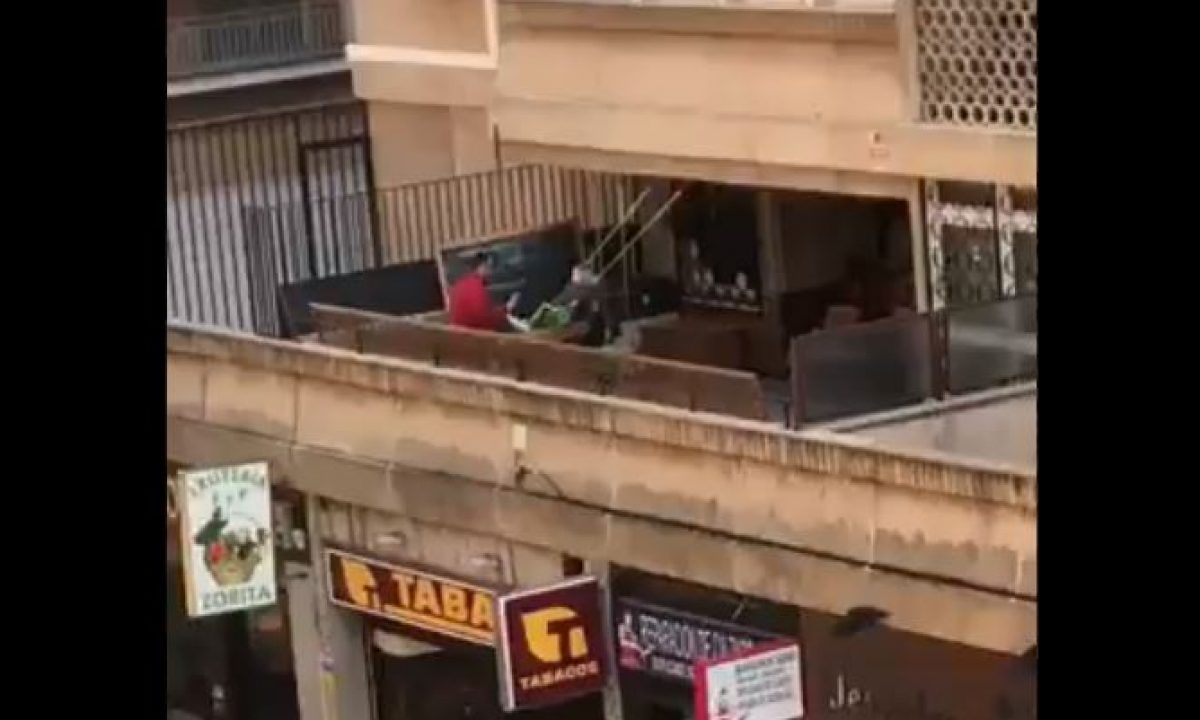 columpio balcon
