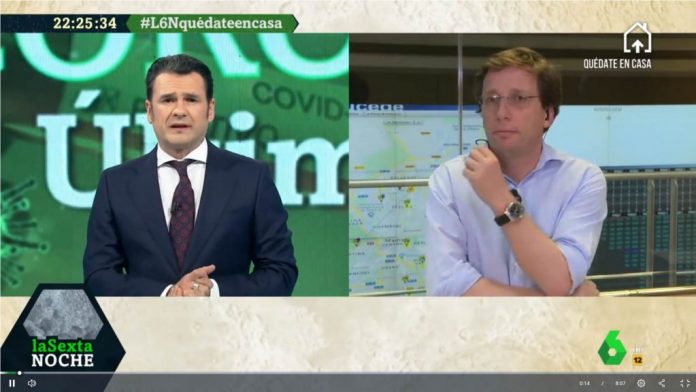 Polémica manos Almeida La Sexta Noche