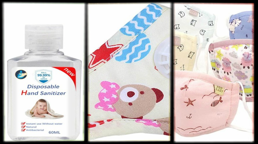Amazon: geles suaves y mascarillas especiales para proteger a los más pequeños del Coronavirus