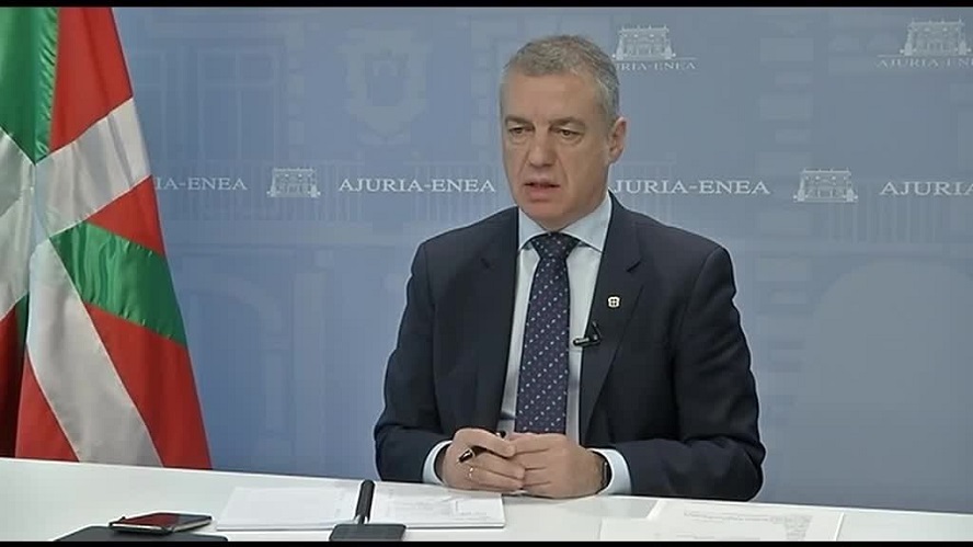 Urkullu afirma que 