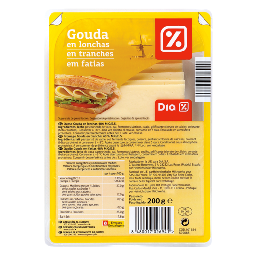 queso Gouda DIA