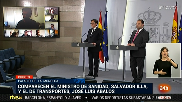rueda de prensa Gobierno