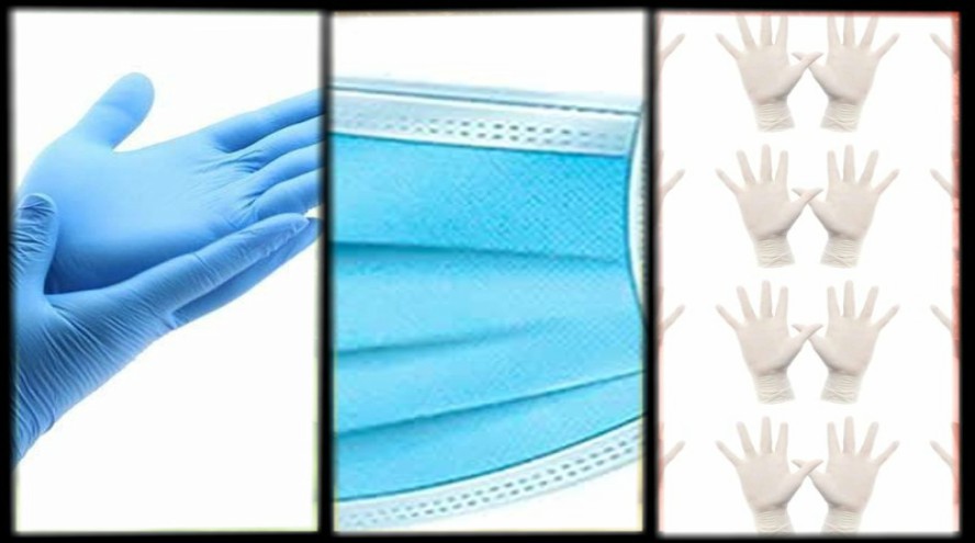 guantes y mascarillas Coronavirus