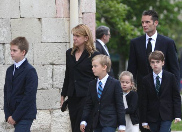 Iñaki Urdangarín y la Infanta Cristina tienen cuatro hijos.