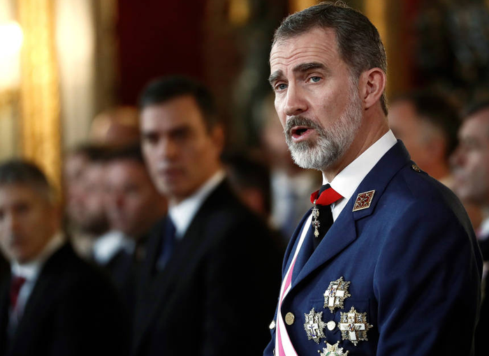 El Rey de España, Felipe VI.