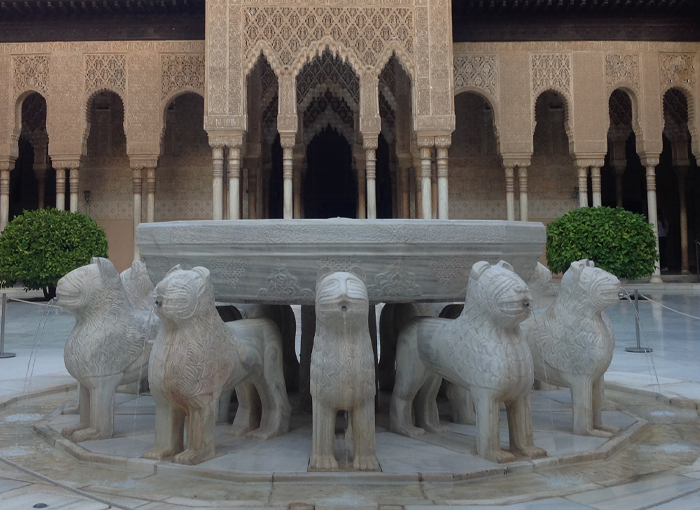 La leyenda de Patio de los Leones de la Alhambra