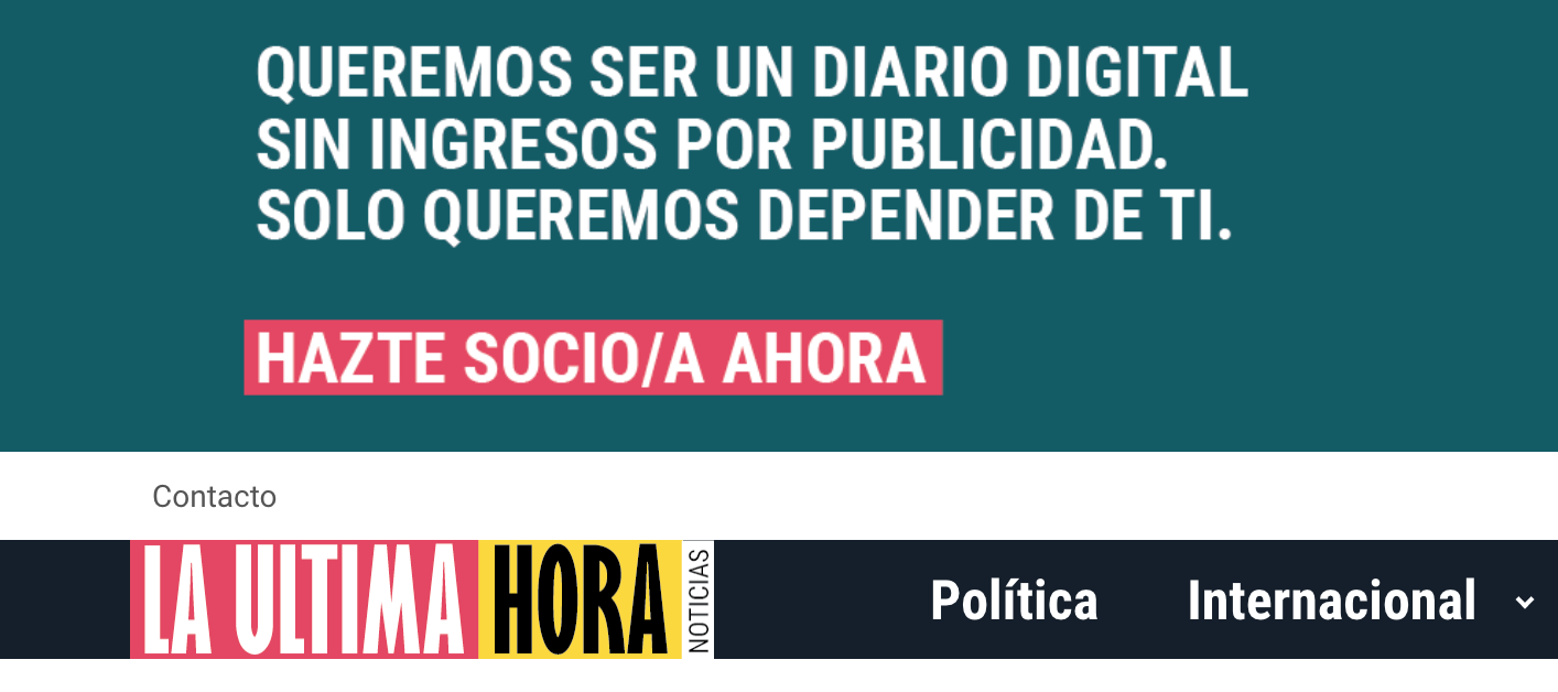 la ultima hora