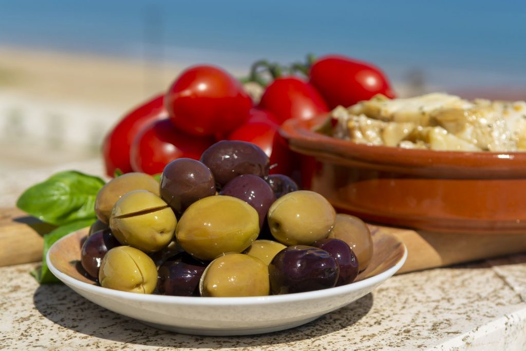 aperitivo aceitunas