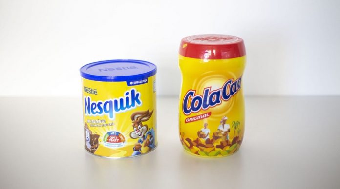 Cola Cao y Nesquik