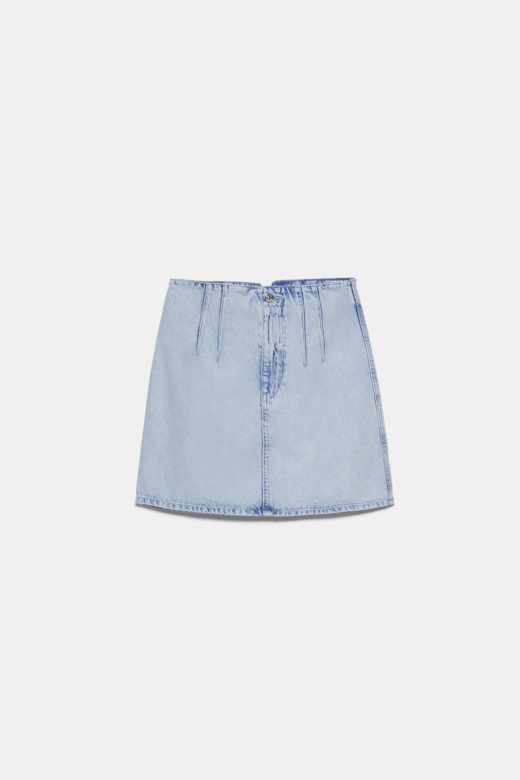 falda denim zara