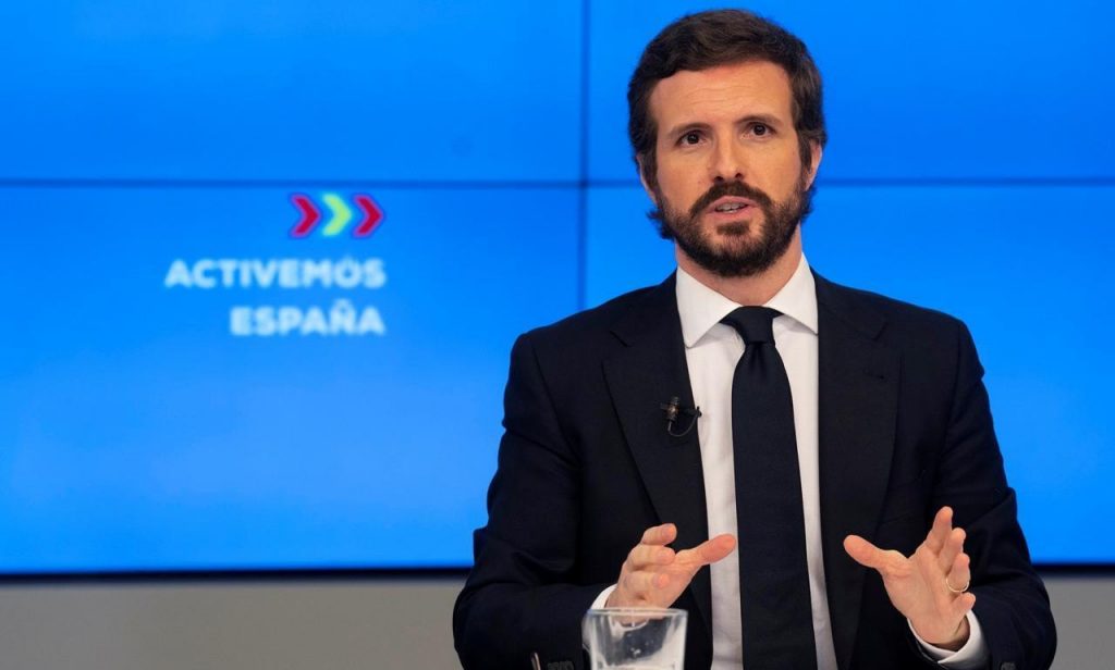 Pablo casado gobierno en las sombras