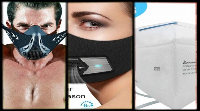 Amazon: 8 mascarillas reutilizables para correr y hacer ejercicio