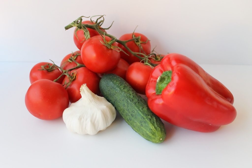 verduras gazpacho Moncloa