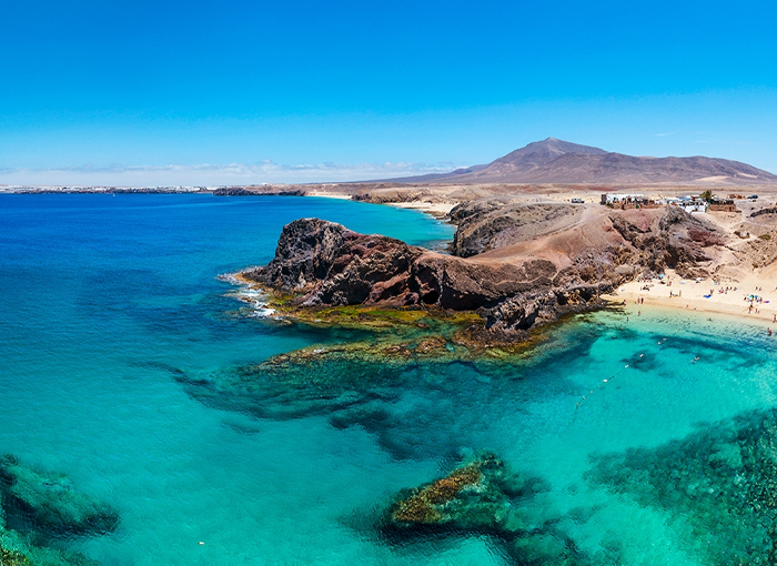 Lanzarote, uno de los paraísos de España.