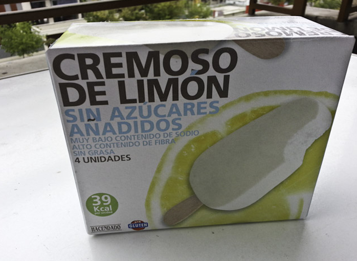 Cremoso de limón de Hacendado