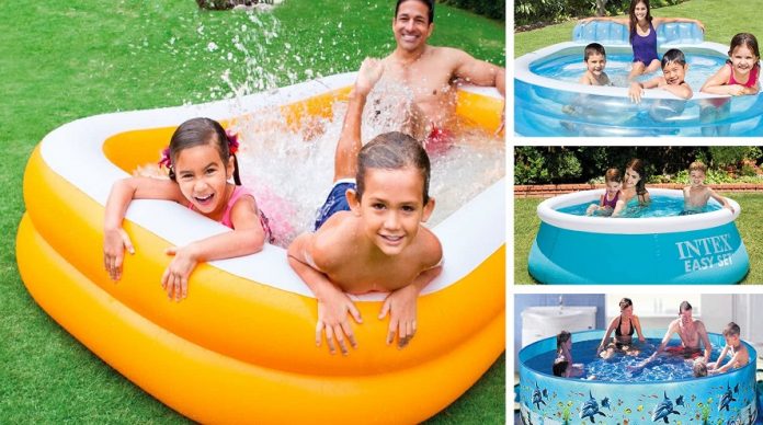 10 piscinas desmontables e hinchables de amazon para convertir tu casa en un resort