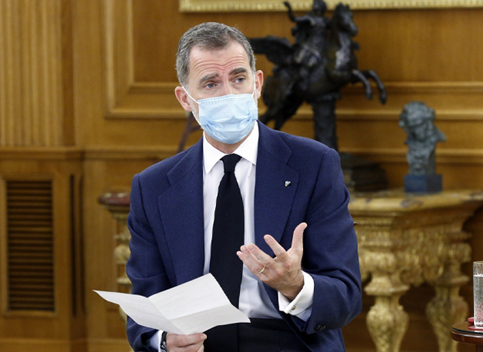 Los cambios en la Casa Real por el coronavirus