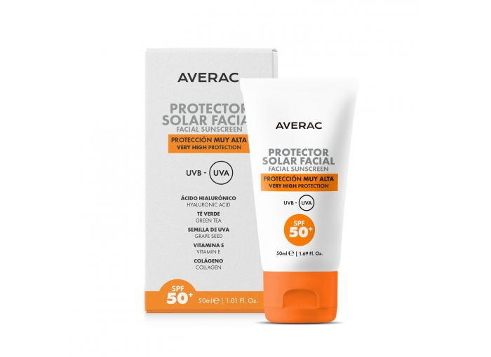 CREMA SOLAR FACIAL CARREFOUR AVERAC SPF50+