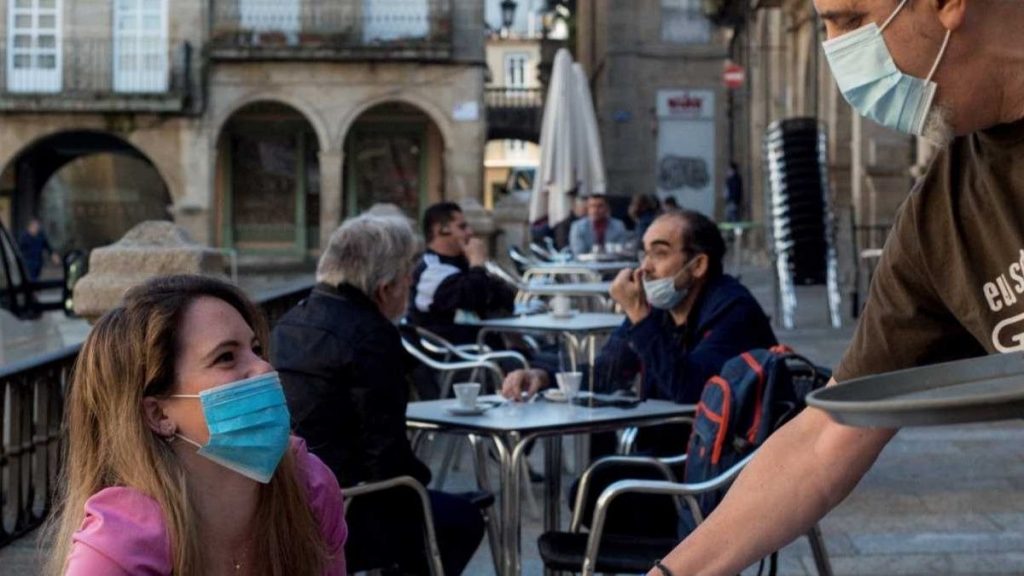 multas en terrazas por las mascarillas durante la pandemia